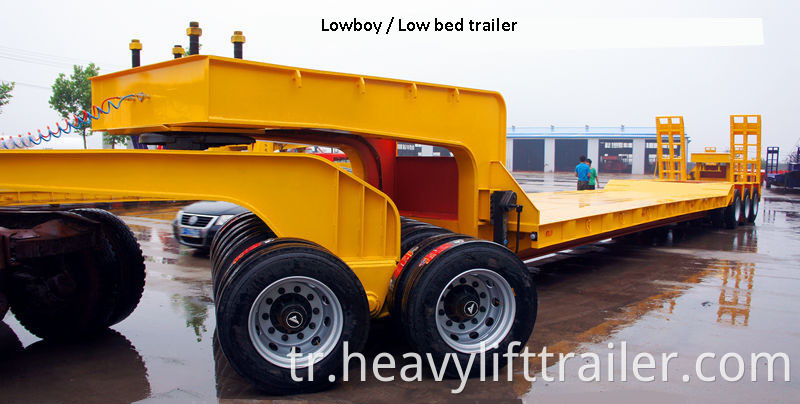 Lowbed Semi Trailer